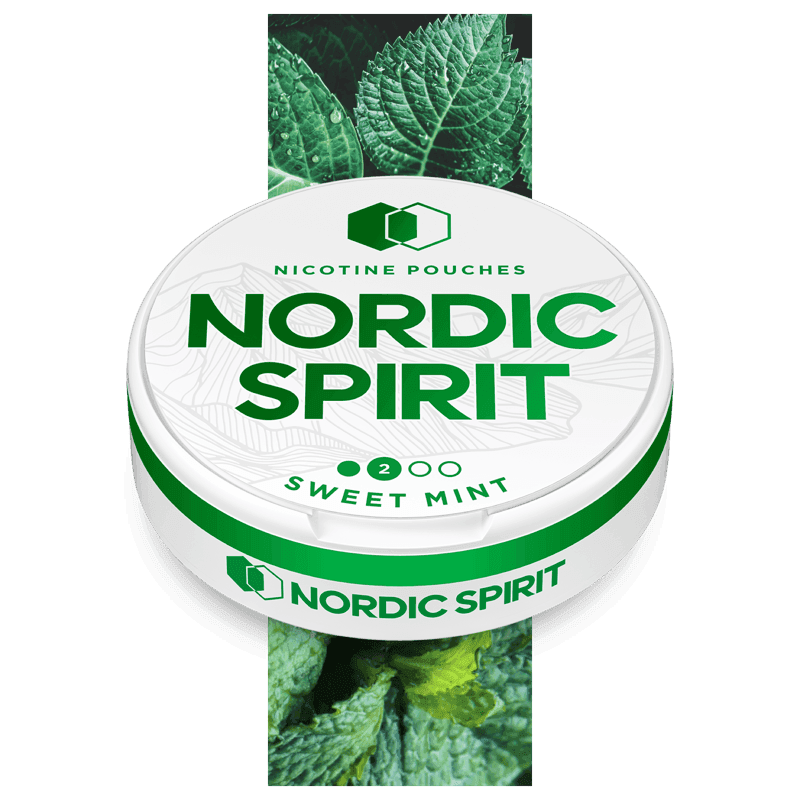 Nordic Spirit Sweet Mint Nicotine Pouches - Regular